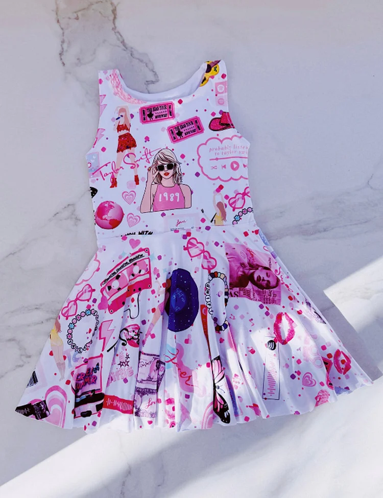 Kid's TS The Eras Tour Dress&Coat