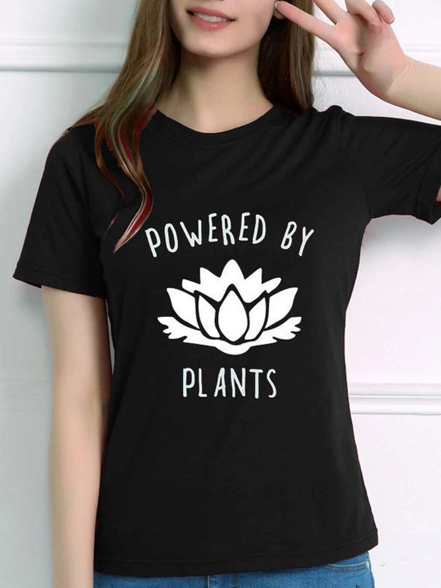 POWERED BY PLANTS T-shirt
