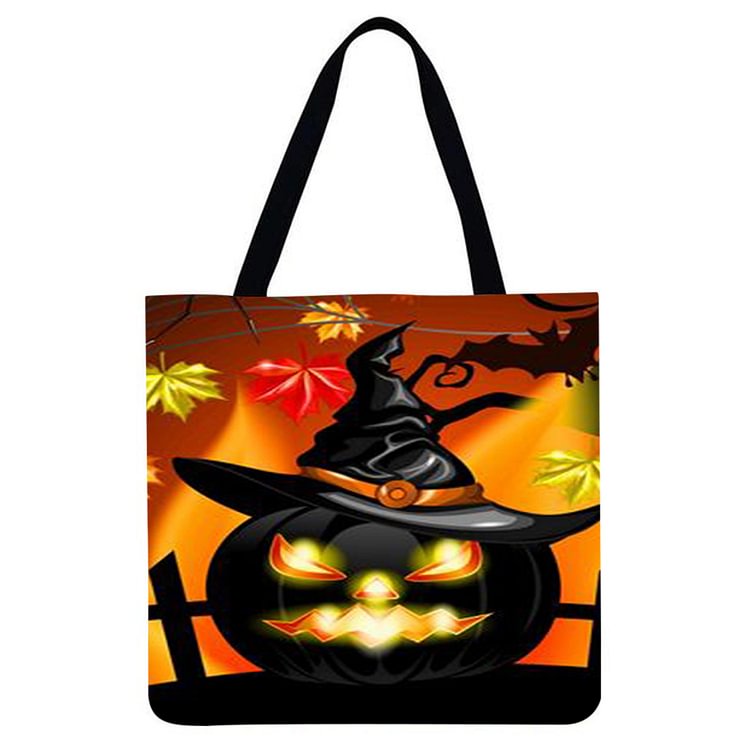 【Only 3Pcs Left】Halloween - Linen Tote Bag