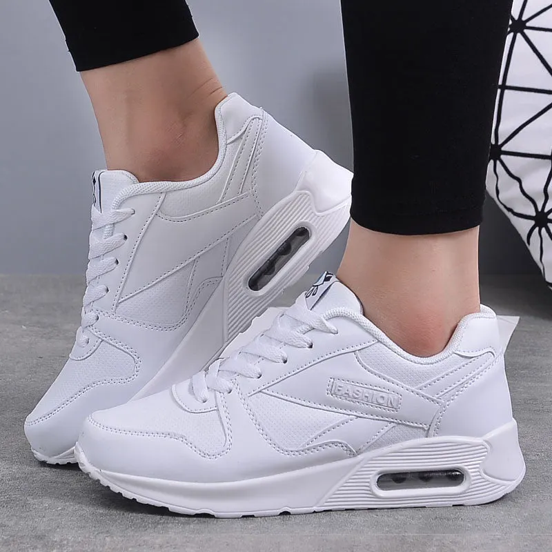 MWY Women Casual Shoes Vulcanize Female Fashion Sneakers Zapatillas De Mujer Lace Up Breathable Leisure Footwears Flat Shoes