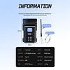 COB+SMD LED Super Bright Flashlight Rotatable Hat Clip Light for Night Running