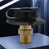 RV Water Fill Inlet with Check Valve for Motorhomes Marine Boat Campers (Large)