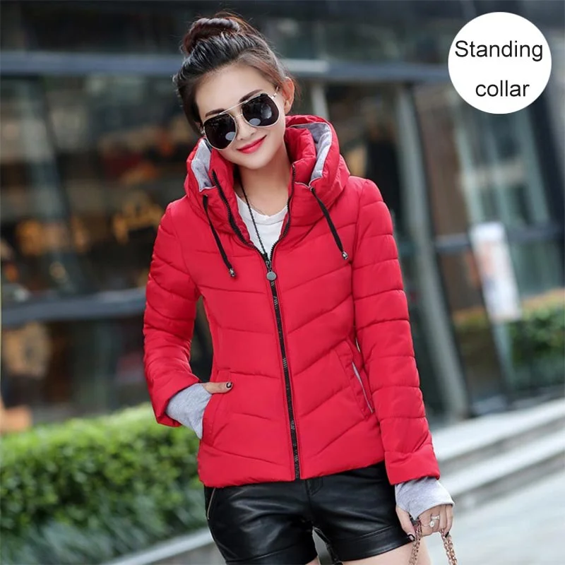 NEEDBO Women Down Jacket Brands Plus Size Winter Ultra Light Down Jacket Women High Quality Jacket Woman Coat Warm Slim Jacket