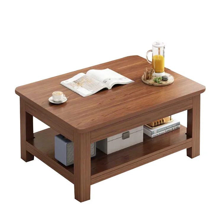 Double Layer Nordic Style Small Household Coffee Table