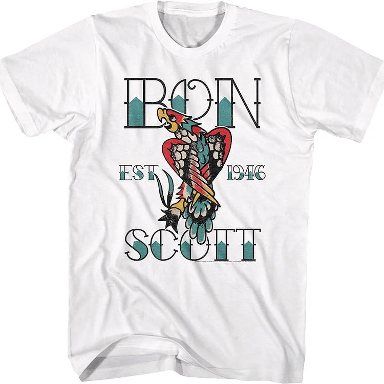 Tattoo Bon Scott T-Shirt