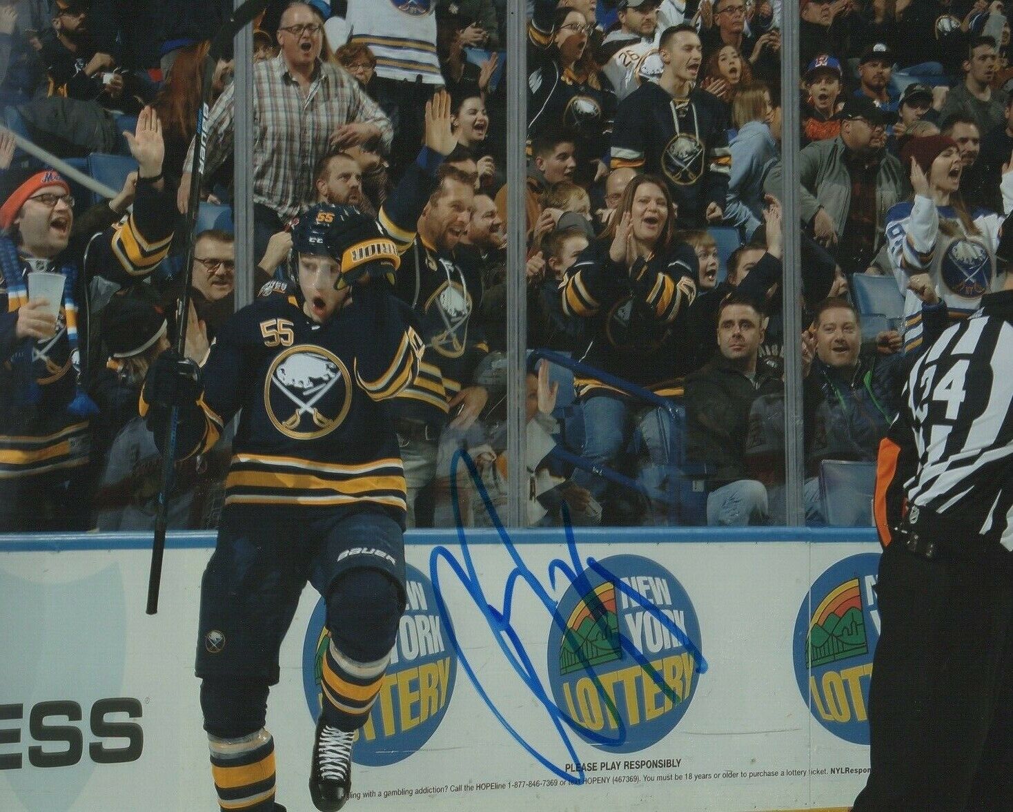 Buffalo Sabres Rasmus Ristolainen Signed Autographed Photo Poster painting 8x10 COA #2