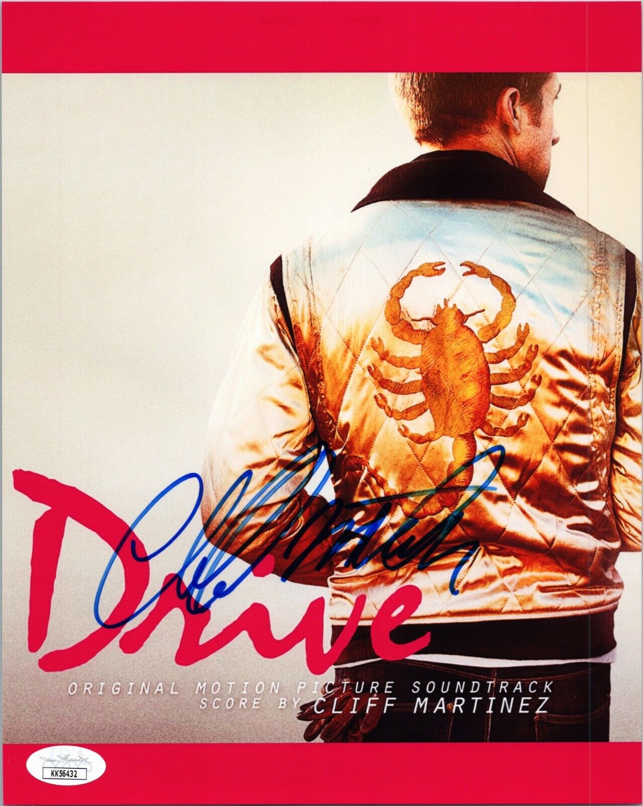 CLIFF MARTINEZ Authentic Hand-Signed DRIVE Score Soundtrack