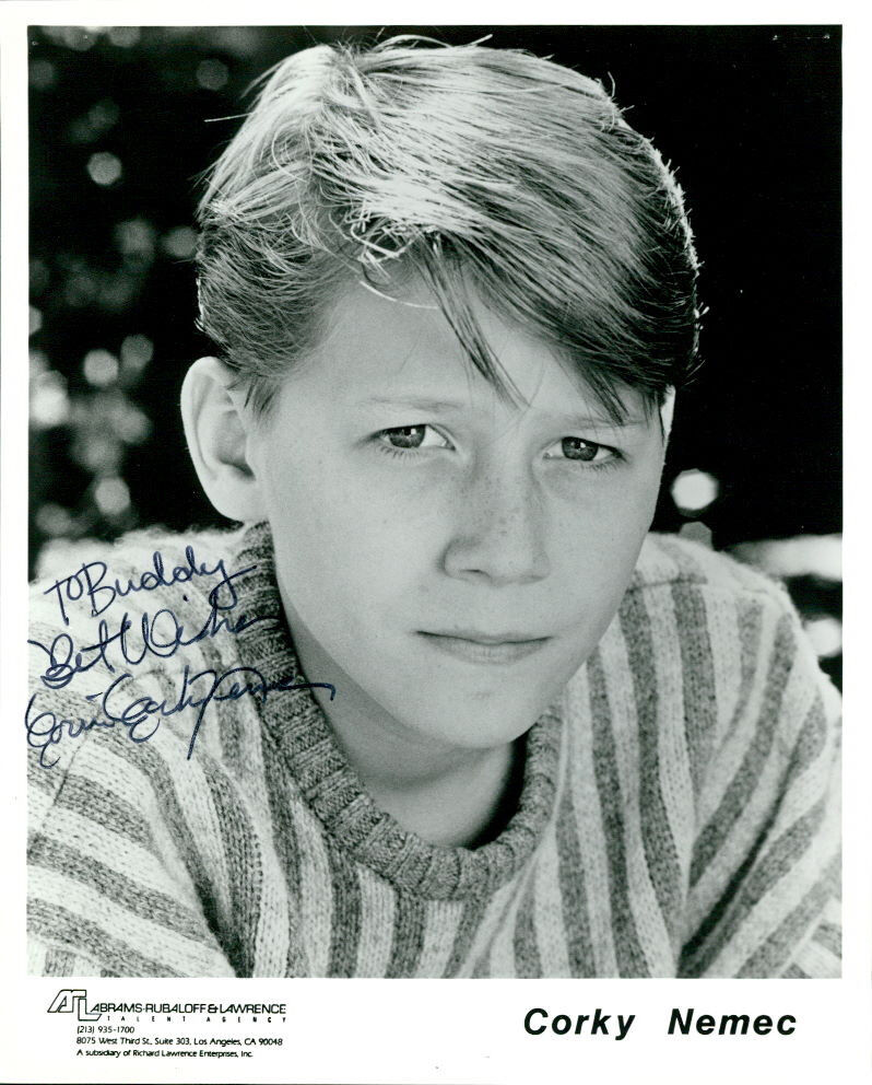 Corky Nemec (Vintage, Inscribed) signed 8x10 Photo Poster painting COA