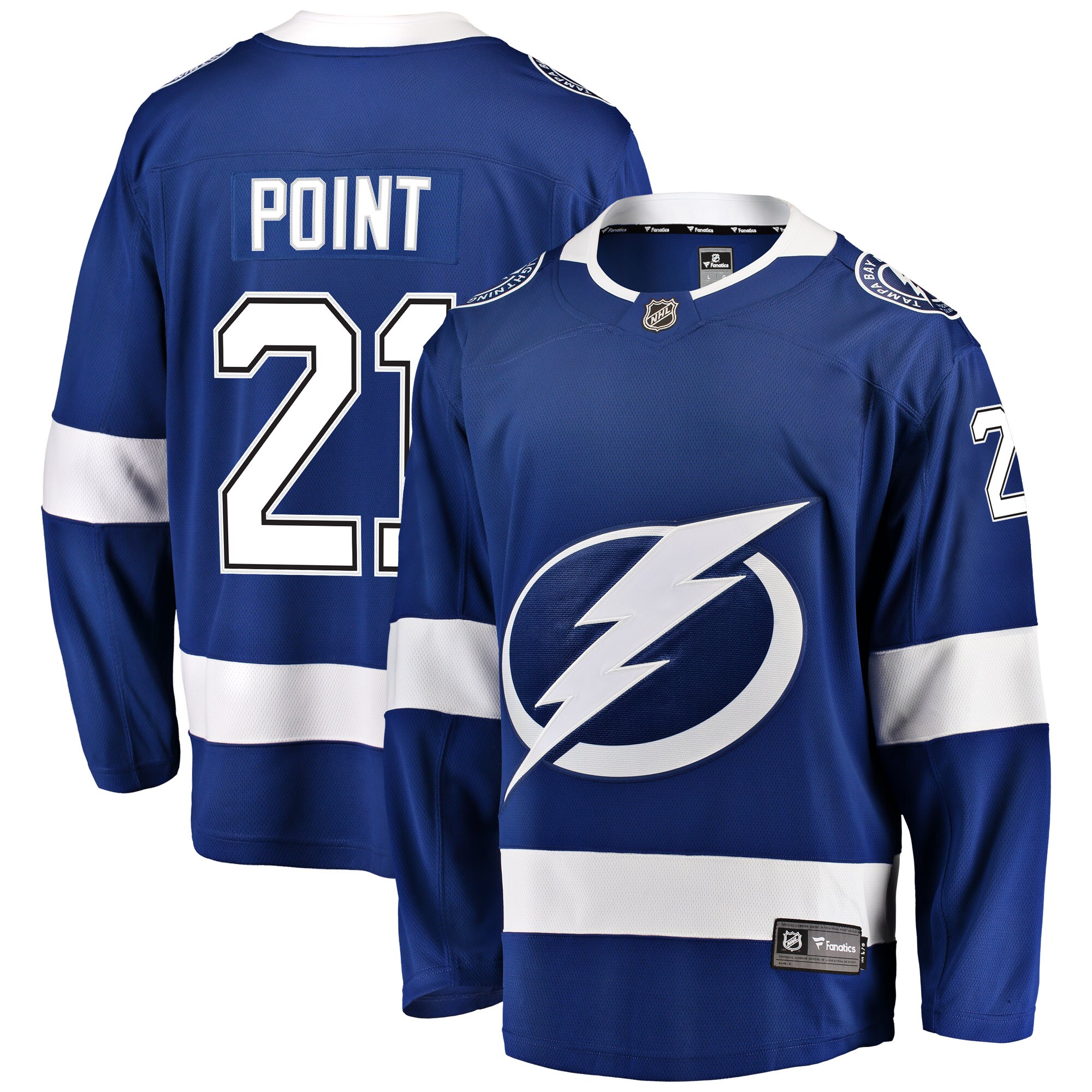 Brayden Point Tampa Bay Lightning Fanatics Home Breakaway   Jersey &ndash; Blue mysite