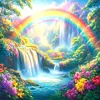 Luxury AB Velvet Diamond Painting Kit - Scenery
