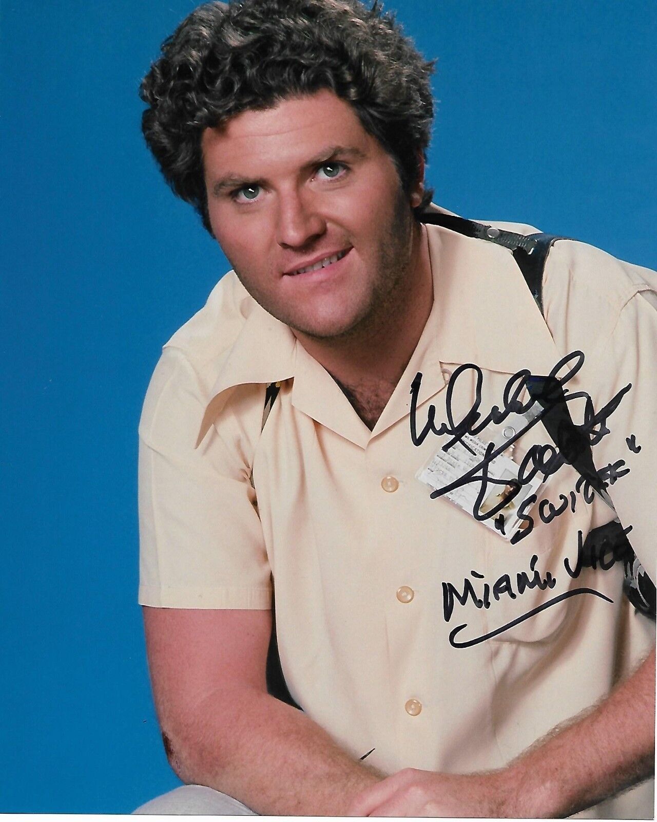 MICHAEL TALBOTT MIAMI VICE AUTOGRAPHED Photo Poster painting SIGNED 8X10 #6 WROTE STAN SWITEK