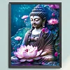 Buddha-11CT Stamped Cross Stitch 40*50cm