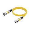 6/10Pcs 3-Pin Balanced Shielded XLR Cable XLR Male To Female Microphone AUX Cord