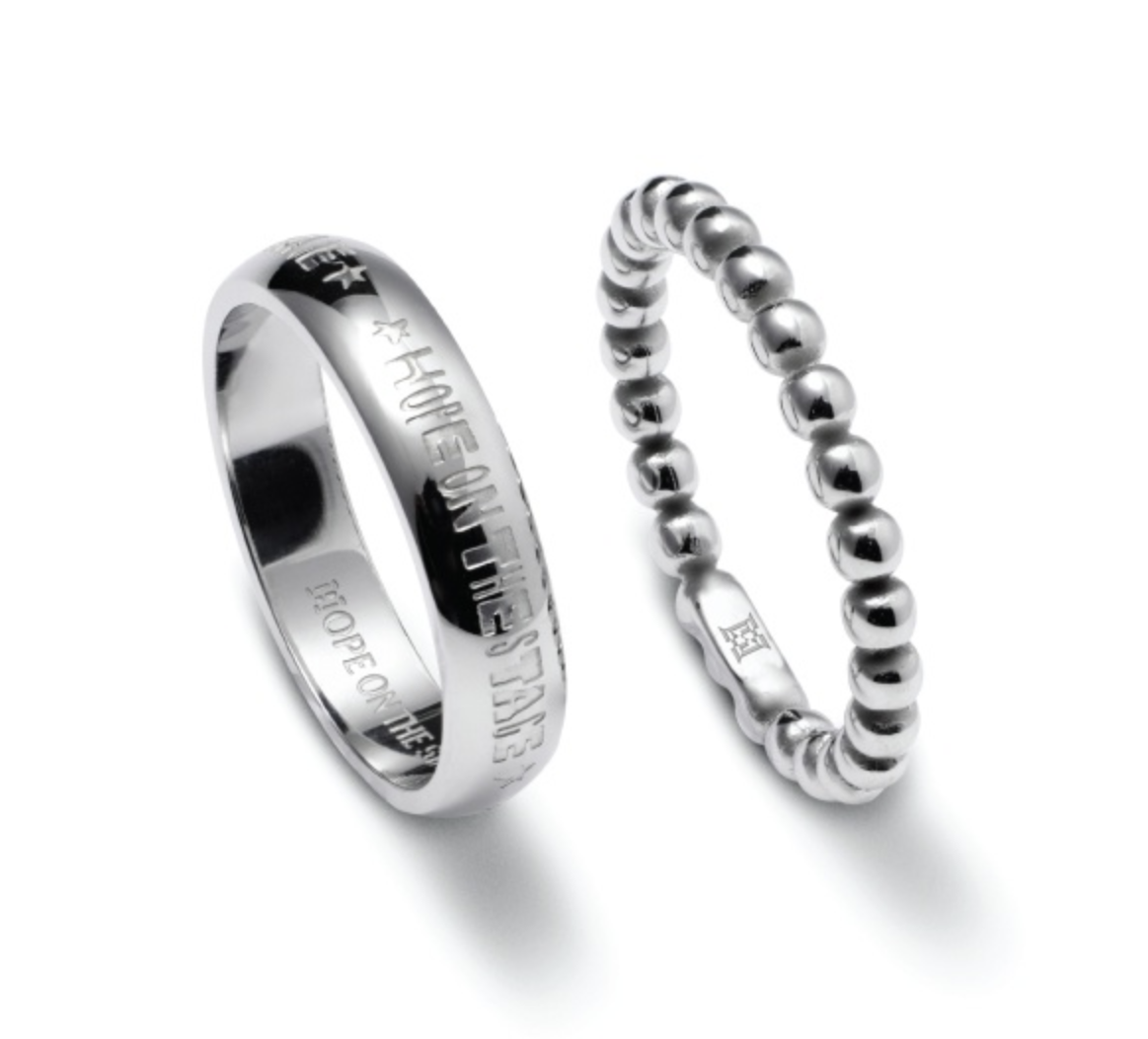 2025 BTS J-hope HOPE ON THE STAGE Tour Layered Ring Set