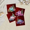 6pcs DIY Diamond Painting Grußkarte Set für Urlaub Segen Weihnachtsgeschenk