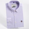 Men's New Fashion Slim Casual Plaid Bottoming Shirt