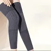Unisex Winter Knit Plush Knee Braces Leg Warmer Men Women Thicken Knee Pads Sleeves Thermal Knee Warmers by Inlyline
