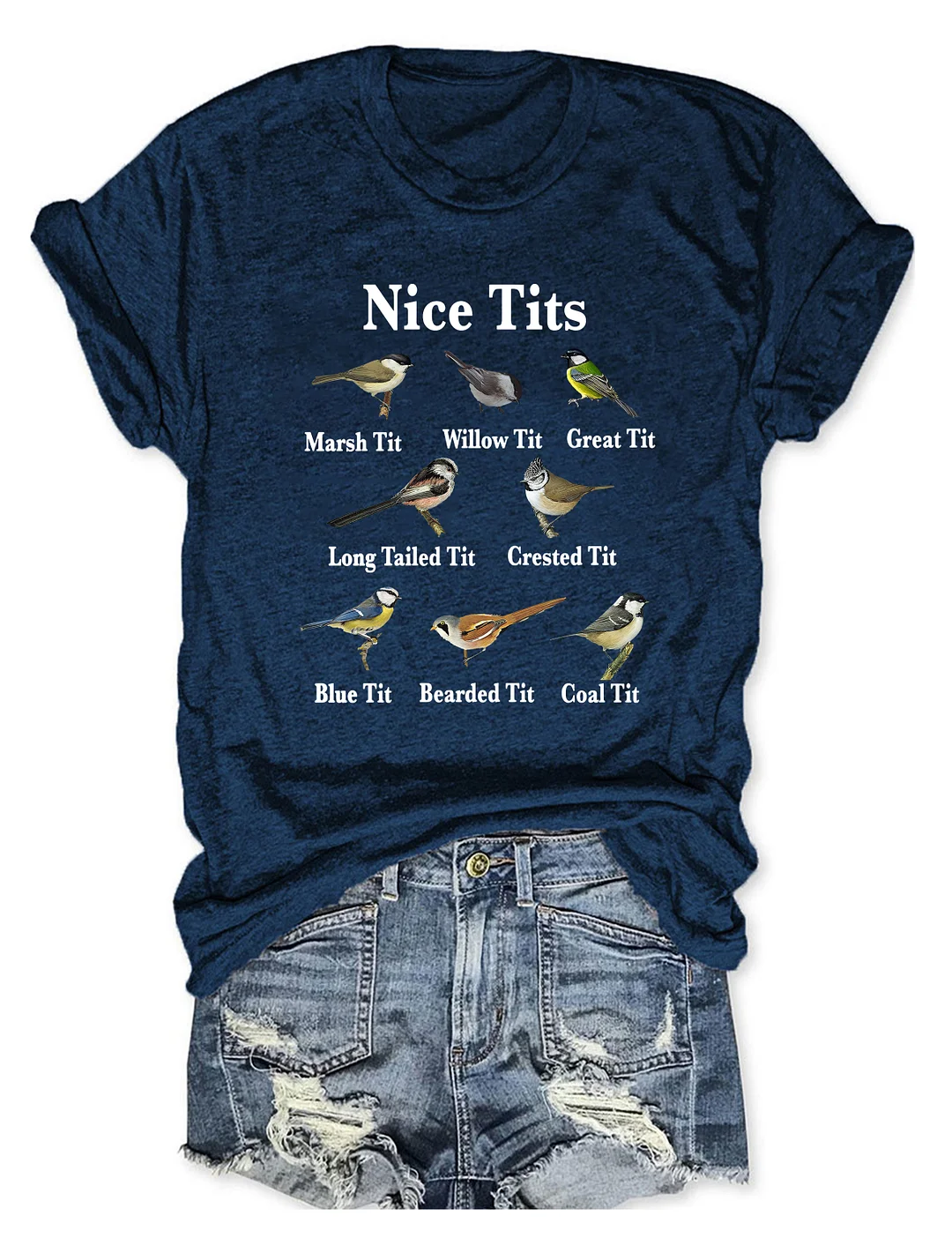 Nice Tits Birds T-Shirt
