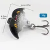 5Pcs Fishing Lures Bionic Bat Baits Artificial Bait Swimbait Hard Baits for Bass