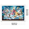 Disney Family-18CT Stamped Cross Stitch 70*50cm(Big Size) tapestrymarket