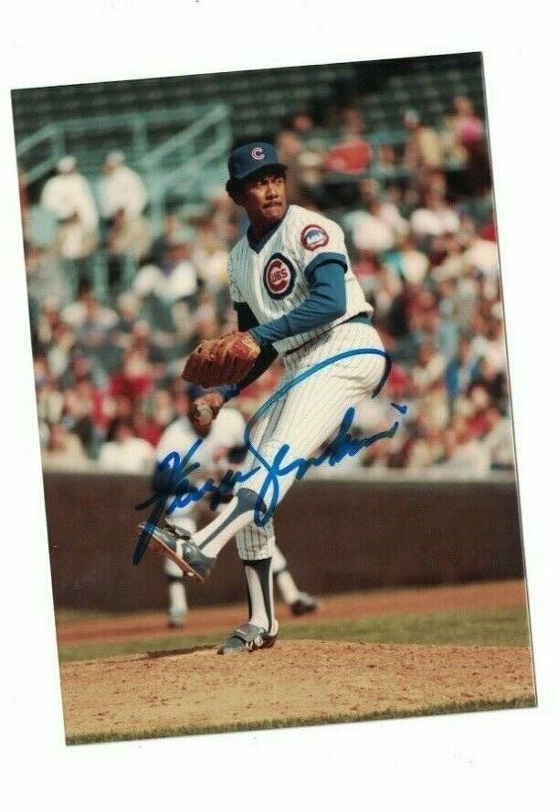 Fergie Jenkins Chicago Cubs Signed Original 3x5 Baseball Photo Poster painting W/Our COA