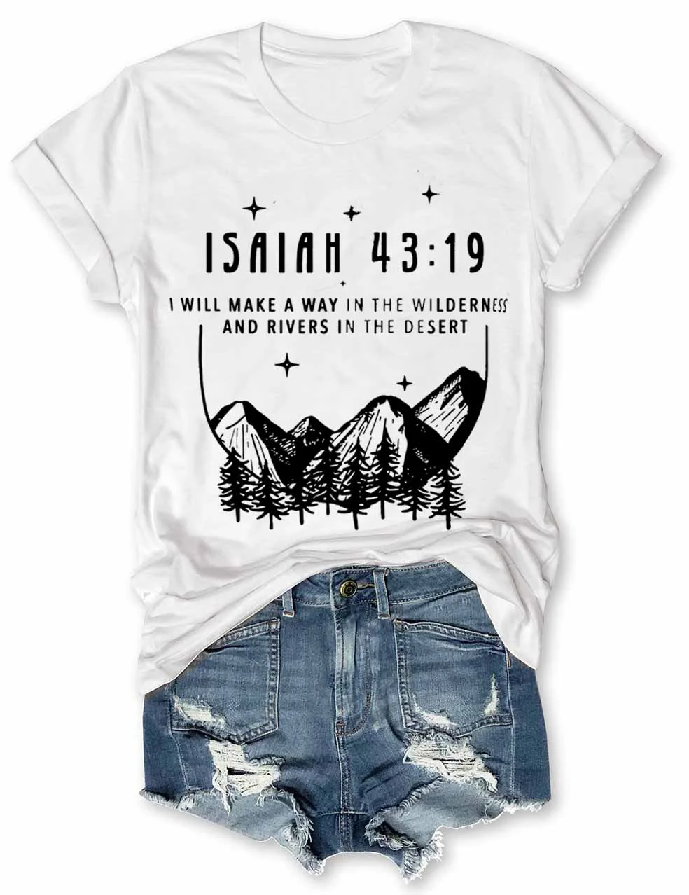 Eagerlys Christian shirt Bible verse T-shirt Eagerlys