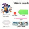 Diamond Painting Double-Sided Pumpkin Owl Table Top Ornament