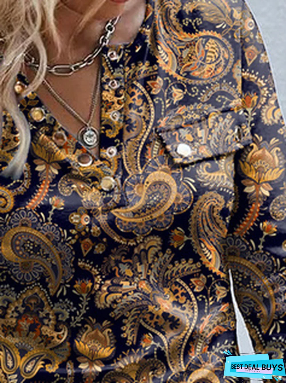 V Neck Casual Top 2023