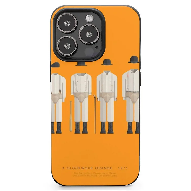 A Clockwork Orange Mobile Phone Case Shell For IPhone 13 and iPhone14 Pro Max and IPhone 15 Plus Case - Heather Prints Shirts