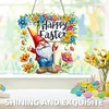 Diamond Painting Acrylic Single Side Drill Easter Goblin Pendant Charms Kits for Adults Home Window Decor