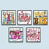 (Multi-Style)Calligraphy-Partial Special Shaped Diamond Painting 30*30CM