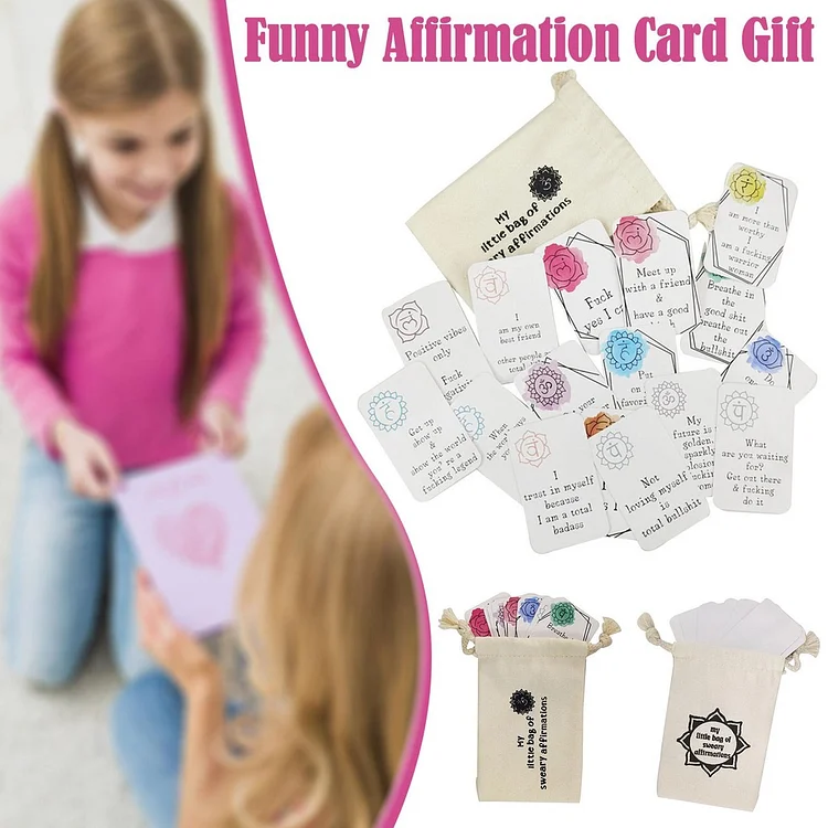 Funny Affirmation Card Gift With Storage Pouch🎁 - tree - Codlins