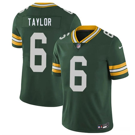 Youth Green Bay Packers #6 Tyrod Taylor Green 2026 Vapor Untouchable Limited Jersey