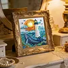 Lighthouse and Whale Special Shaped 5D DIY Partial Drill Diamond Painting Kits for Adults Beginners Home Decor Diamonds Dots Gem Art Kits Diamond Art Kit 11.81 X11.81inch