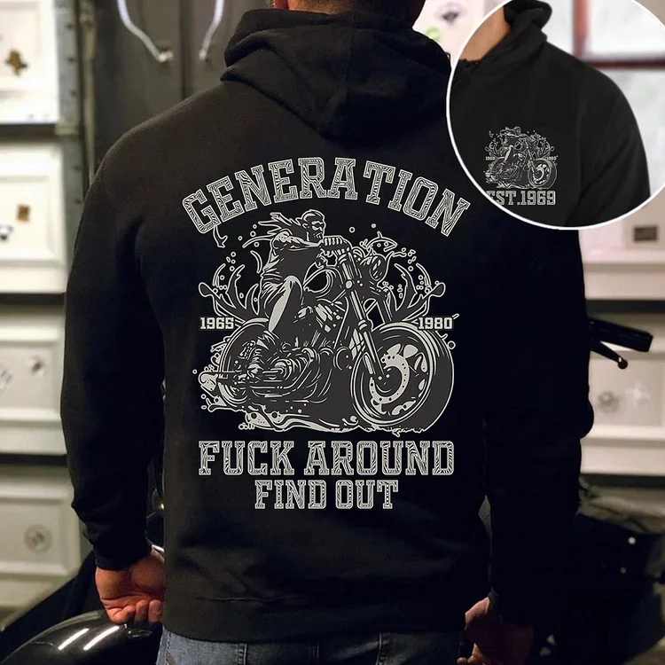 The Ture FAFO Generation X Skull Double-Sided Custom Shirt, Proud Member Of The Fuck You Feelings Sweatshirt