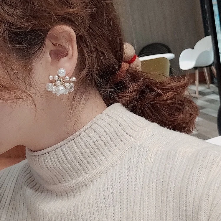 Personalised Vintage Baroque Pearl Earrings