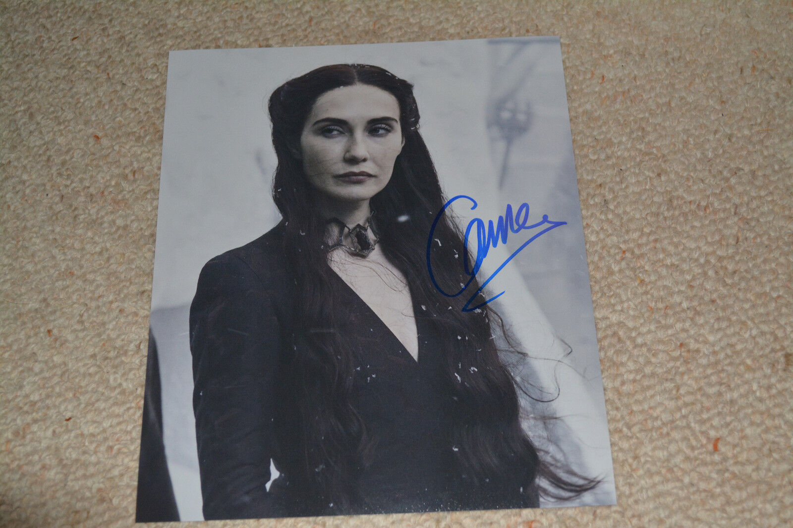 CARICE VAN HOUTEN signed autograph In Person 8x10 (20x25cm) GAME OF THRONES