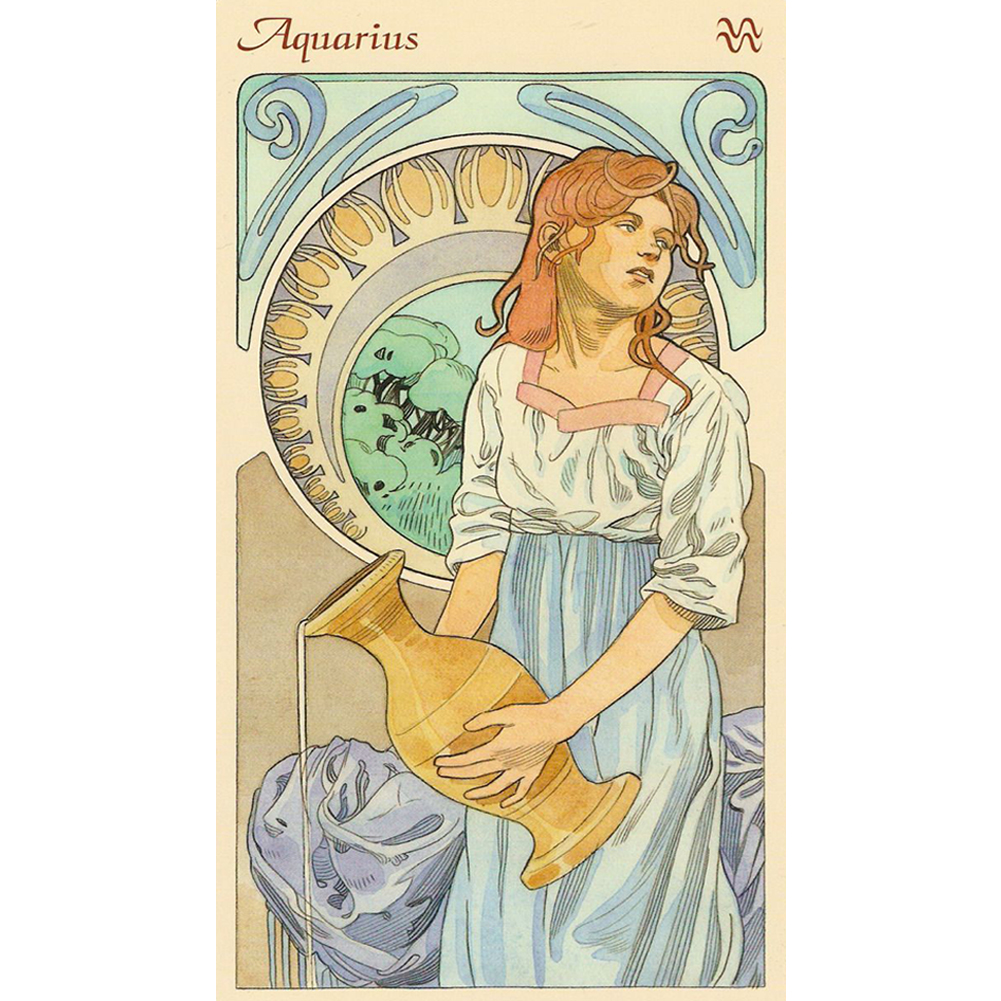 

Constellation Card - 11CT Stamped Cross Stitch - 35*55CM, 501 Original