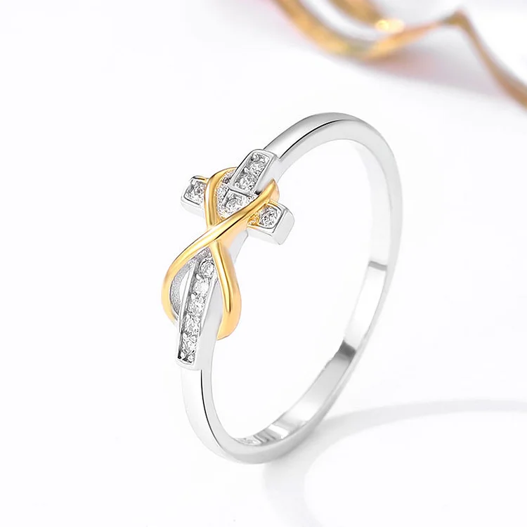 The Cross Devout Infinite Ring Ring