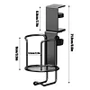 2 in 1 Clamp On Desk Cup Holder with Headphone Hanger Anti-Spill Table Cup Hook Easy To Install for Coffee Mups Water Bottles Headphones