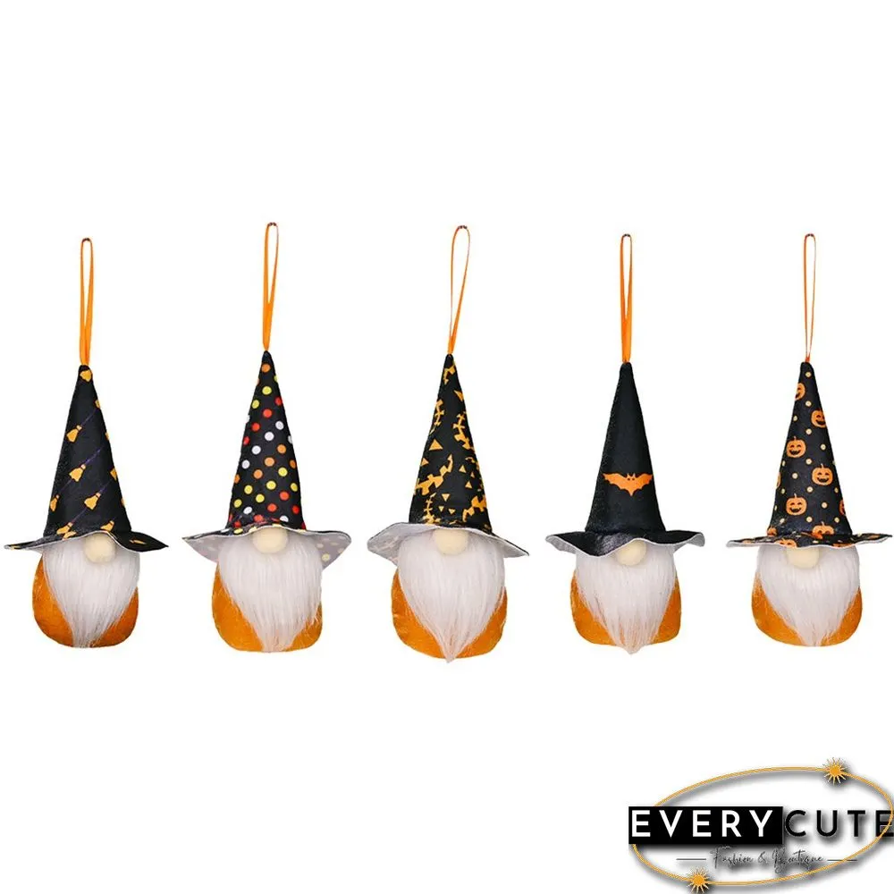 Plush Gnome Hanging Ornaments For Halloween Decoration