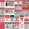 Hilarious Warning - Random Vintage Metal  Sign Mystery Box Surprise Box 10pcs - /20pcs - /30pcs - /50pcs - 