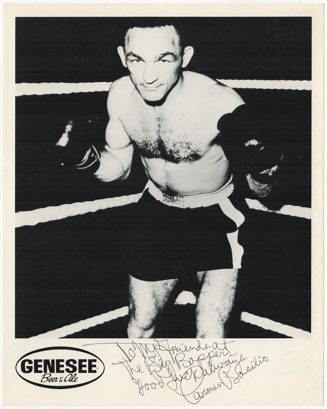 Carmen Basilio signed autographed 8x10 Photo Poster painting! RARE! Guaranteed Authentic! 3517