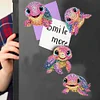 5PCS DIY Diamond Painting Refrigerator Magnets Sticker Kit (Colourful Turtle)