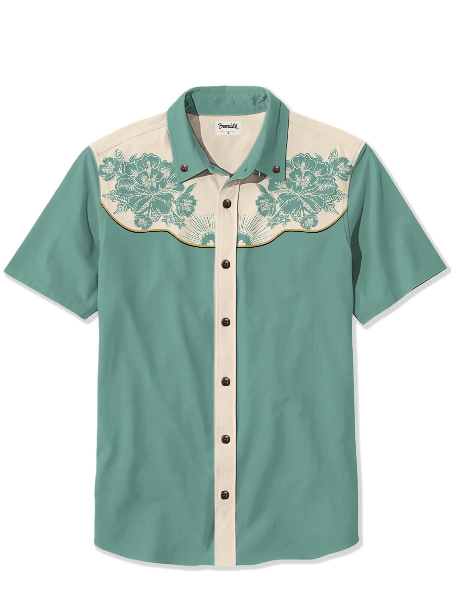 Island Flower - 100% Cotton Shirt