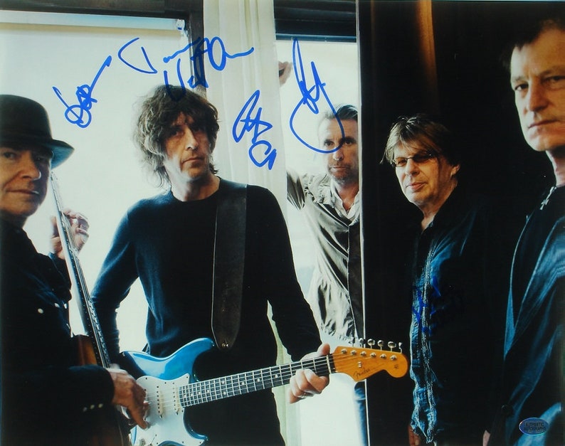 THE FIXX SIGNED Photo Poster painting X5 Cy Curnin, Jamie West-Oram, Rupert Greenhall, Adam Woods, Dan K. Brown 11x 14 wcoa