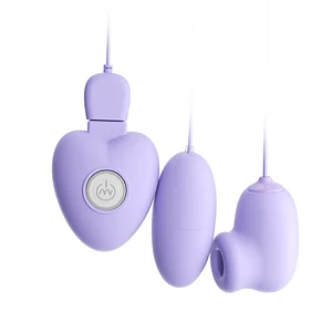 Wireless Remote Control Clit Sucker With Bullet Vibrator