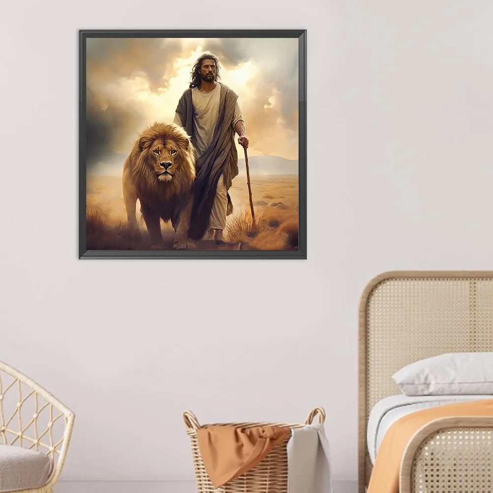 Jesus Lion - Paint By Number(40*40cm)