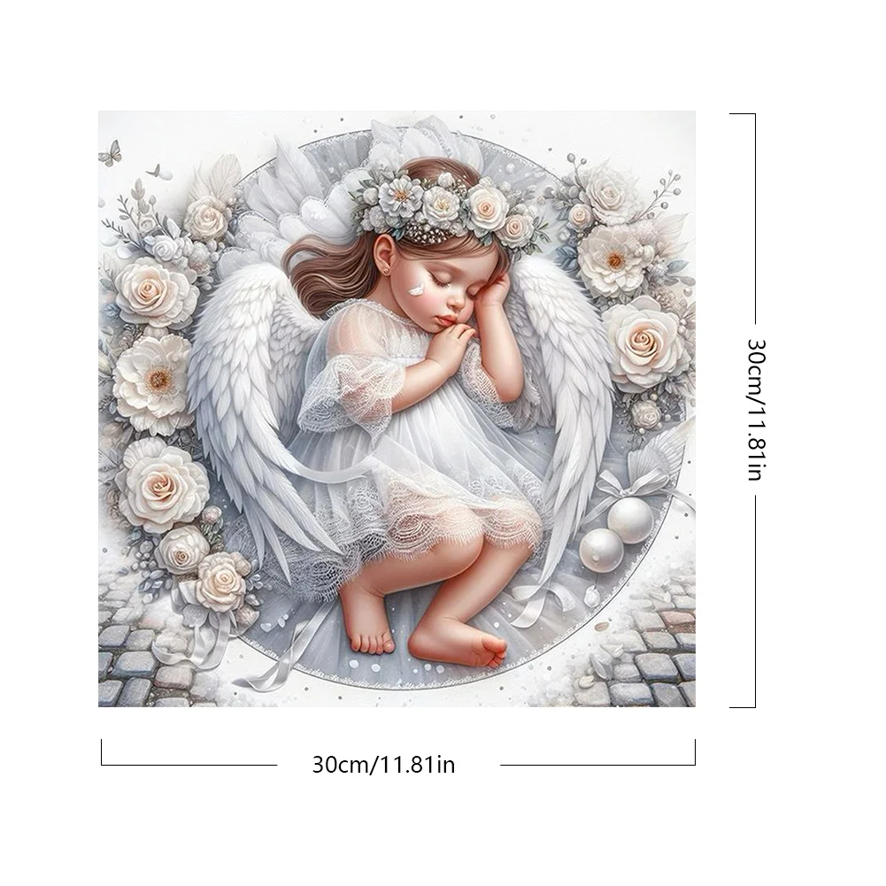 DIY Paint By Number 30*30cm - Angel Baby