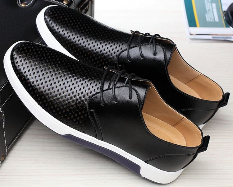 Gatsby Shoes Respirer Leather Dress Shoes